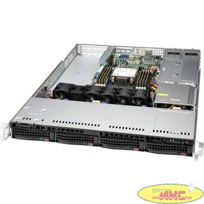 Серверная платформа 1U SATA SYS-510P-WTR SUPERMICRO