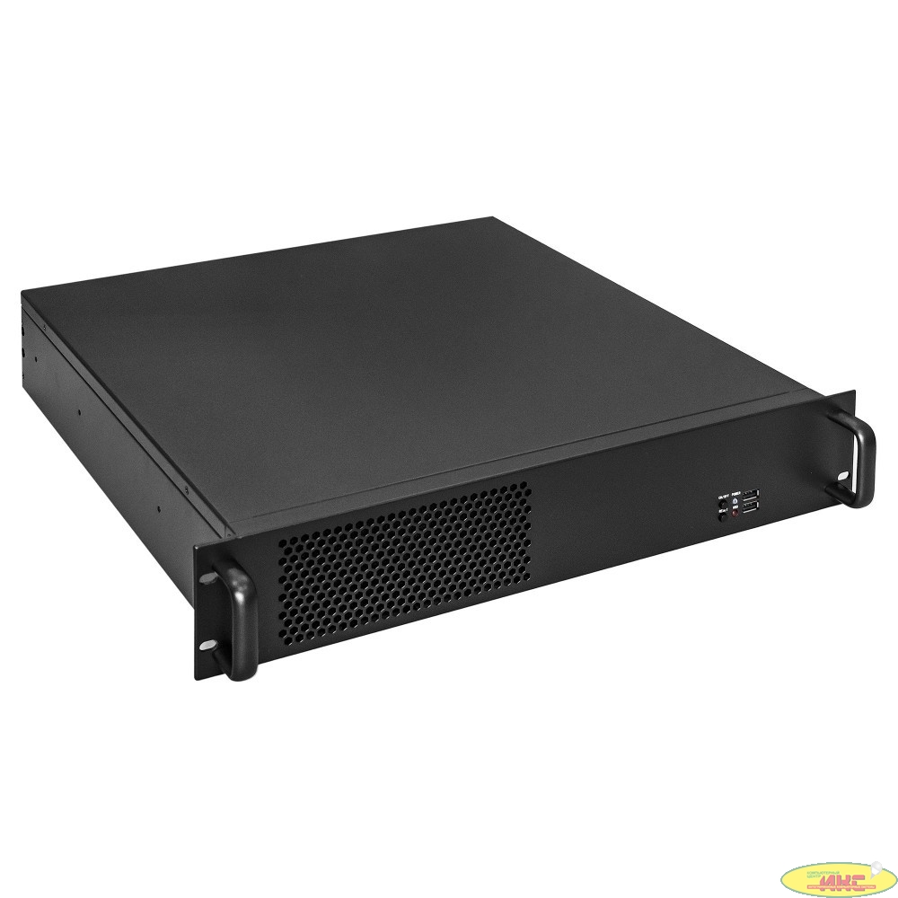 Exegate EX292254RUS Серверный корпус ExeGate Pro 2U450-03 <RM 19", высота 2U, глубина 450, без БП, USB>