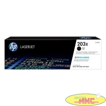HP CF540X Картридж 203X Black {CLJ Pro MFP M254/280/281} (3200 стр)