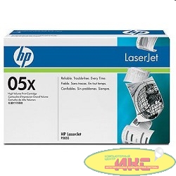 HP CE505X Картридж ,Black{LJ P2055, Black, (6500стр.)}