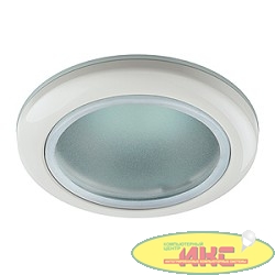 ЭРА WR1 WH Светильник влагозащищенный MR16,12V/220V, 50W белый