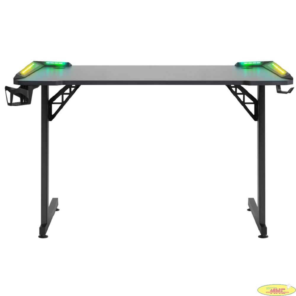 Игровой компьютерный стол Idol RGB,подвес круж+гарн.,черн,120 DEFENDER