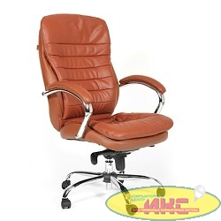 Офисное кресло Chairman  795  кожа коричневая ,  (6082810)