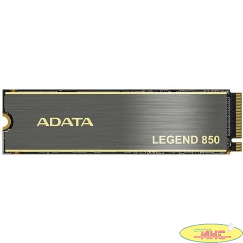 ALEG-850-1TCS PCIe Gen4x4 with NVMe, 5000/4500, IOPS 400/550K, MTBF 2M, 3D NAND, 1000TBW, 0,55DWPD, Heat Sink, SMI SM2269XT, Work with PS5, RTL (936998)