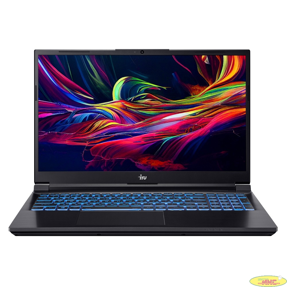 iRU Калибр 15ALC, 15.6", IPS, Intel Core i5 12500H 2.5ГГц, 12-ядерный, 16ГБ 512ГБ SSD, NVIDIA GeForce RTX 3060 для ноутбуков - 6 ГБ, Free DOS, черный [1930301] 