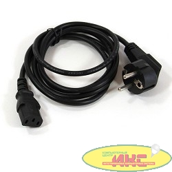 VCOM CE021-CU0.75-1.8M Кабель компьютер-розетка 220V (EURO) <VDE> 3G0,75mm2 VCOM {CE021-CU} 1,8м