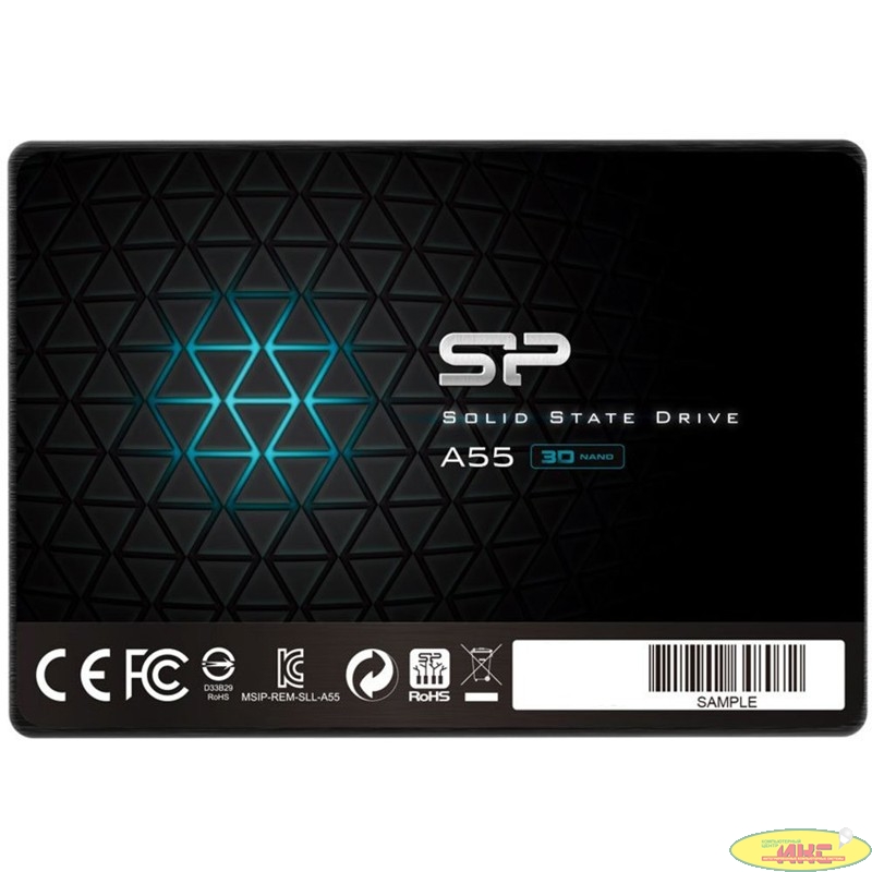 Накопитель SSD Silicon Power SATA III 1Tb SP001TBSS3A55S25 Ace A55 2.5"