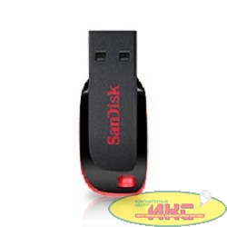 SanDisk USB Drive 64Gb Cruzer Blade SDCZ50-064G-B35 {USB2.0, Black-Red}  