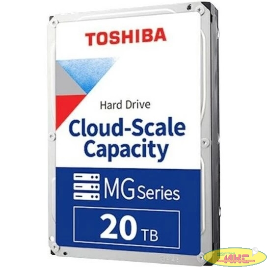 Жесткий диск/ HDD Toshiba SAS 20Tb 3.5" Server 7200 12Gbit/s 512Mb  1 year ocs