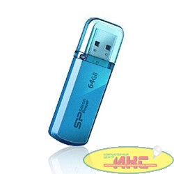 Silicon Power USB Drive 64Gb Helios 101 SP064GBUF2101V1B {USB2.0, Blue}