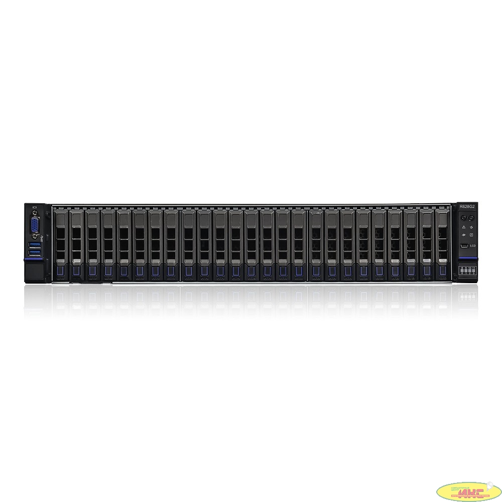 Hiper 2225R3 Server Chassis HIPER 2225R3 2U/2x LGA4189/32x DIMM DDR4/25x 2.5" SAS/SATA/2x M.2 2280/2x 2.5 SATA/SAS in rear/1x IPMI/2x PCIE x16/4x PCIE x8/1x OCP 3.0 x16/rails/2x 1300W