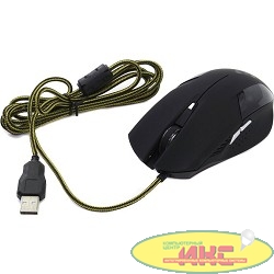 Oklick 765G черный Мышь оптическая (1600/2400dpi) USB игровая (6but) [945841 ]