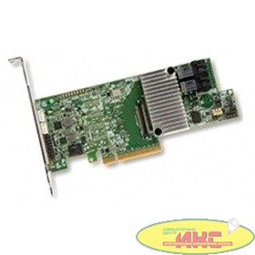 LSI (LSI00462) MegaRAID SAS9361-8I (PCI-E 3.0 x8, LP) SGL SAS 12G, RAID 0,1,10,5,6, 8port (2*intSFF8643),2GB