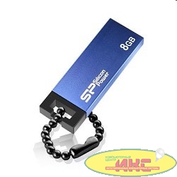 Silicon Power USB Drive 8Gb Touch 835 SP008GBUF2835V1B {USB2.0, Blue}