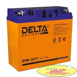 Delta DTM 1217  (17 А\ч, 12В) свинцово- кислотный аккумулятор  