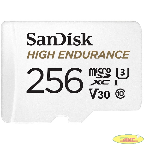 Флеш-накопитель Sandisk Карта памяти Sandisk 256GB SanDisk® High Endurance microSDHC Card with Adapter - for Dashcams & home monitoring