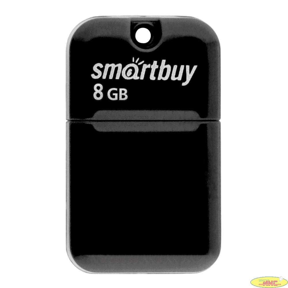 Smartbuy USB Drive 8GB ART  Black USB2.0 [SB8GBAK]
