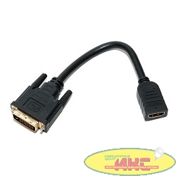 5bites BC-HDF2DVI Кабель-5bites Адаптер DVI (24+1) M / HDMI F, зол.разъемы