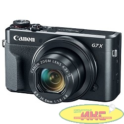 Canon PowerShot G7 X MARKII черный {20.2Mpix Zoom4.2x 3" 1080p SDXC/SD/SDHC CMOS IS opt 5minF rotLCD TouLCD VF 4.4fr/s RAW 60fr/s HDMI/WiFi/NB-13L}