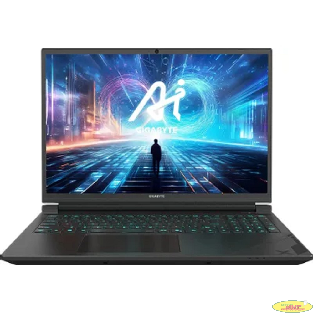 Ноутбук игровой GIGABYTE G6X 9KG-43KZ854SH, 16", IPS, Intel Core i7 13650HX 2.6ГГц, 14-ядерный, 16ГБ 1ТБ SSD,  NVIDIA GeForce  RTX 4060 для ноутбуков - 8 ГБ, Windows 11 Home, черный