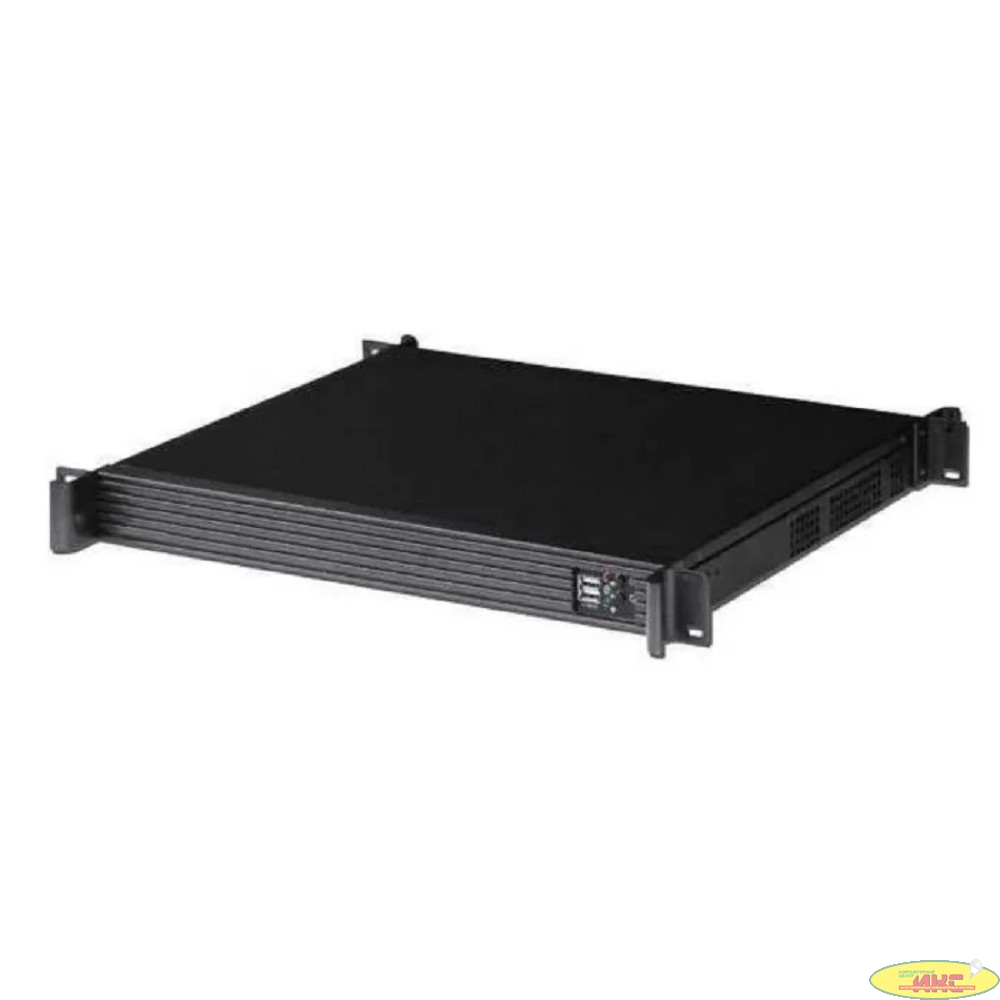 Procase RM136-B-0 Корпус 1U  server case, черный, без блока питания, глубина 360мм,  MB 12"x9.6"