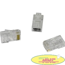 Exegate EX158091RUS Коннектор RJ-45 Кат.5 (V) (8P8C) Exegate под одножильный кабель (1шт)