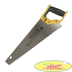 Ножовка STAYER "SUPER CUT" по дереву, 2-комп. пластиковая ручка, 3D-заточка, закаленный зуб, 7 TPI (3,5мм), 400мм [1512-40]