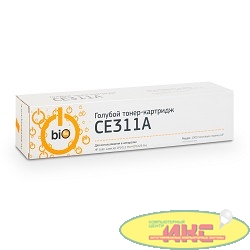 Bion CE311A Картридж для HP Color LaserJet CP1012 Pro/CP1025 Pro/Canon LBP7010C/LBP7018C, голубой 1000 стр  [Бион]