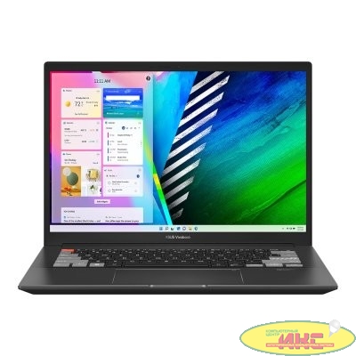 ASUS VivoBook Pro 14 OLED M7400QE-KM117  [90NB0V51-M004H0] Black 14" {OLED yzen 7-5800H/16G/512G SSD/RTX 3050Ti 4G/noOs}