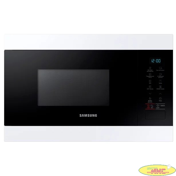Микроволновая печь Samsung MG22M8054AW/BW 22л. 1300Вт белый (встраиваемая)