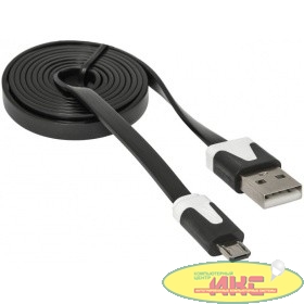Defender USB кабель USB08-03P USB2.0 AM-MicroBM, 1.0м пакет (87475)