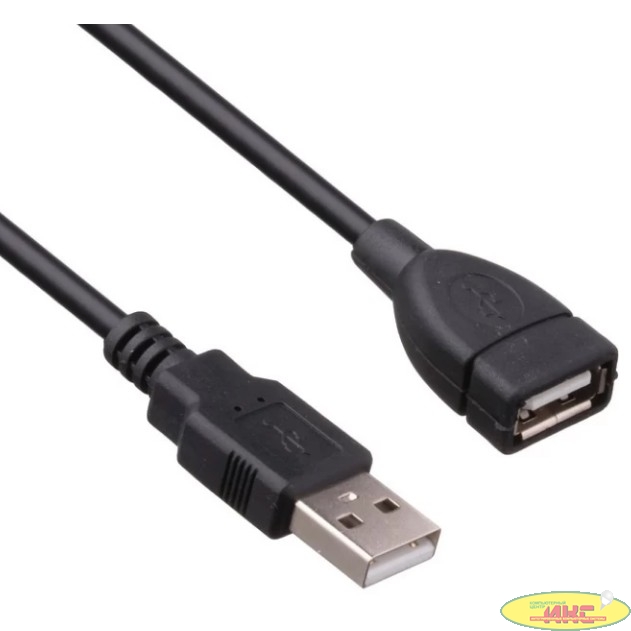 Exegate EX294740RUS Удлинитель USB 2.0 ExeGate EX-CC-USB2-AMAF-0.5 (Am/Af, 0,5м)