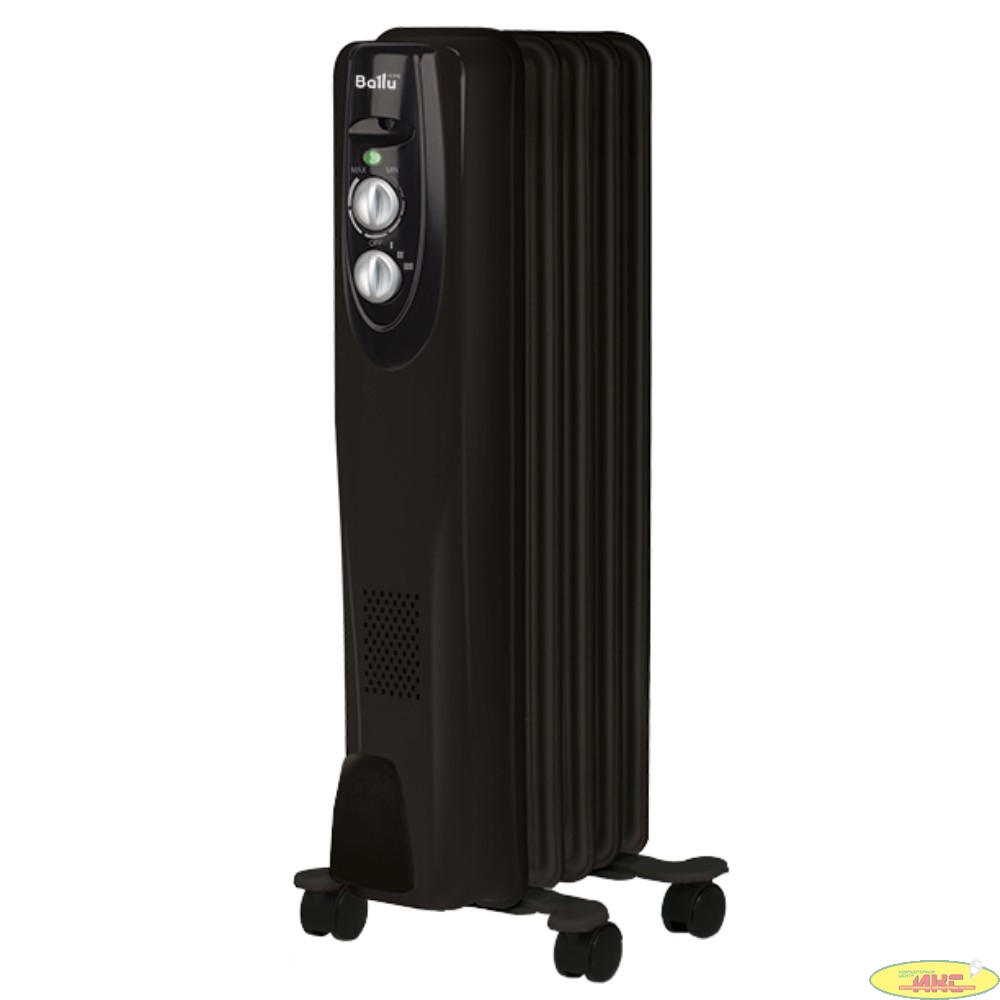 Масляный радиатор Ballu Classic black BOH/CL-05BRN 1000 (5 секций)