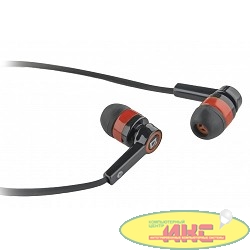 Defender Pulse 420 черный + красный, вставки [63424]