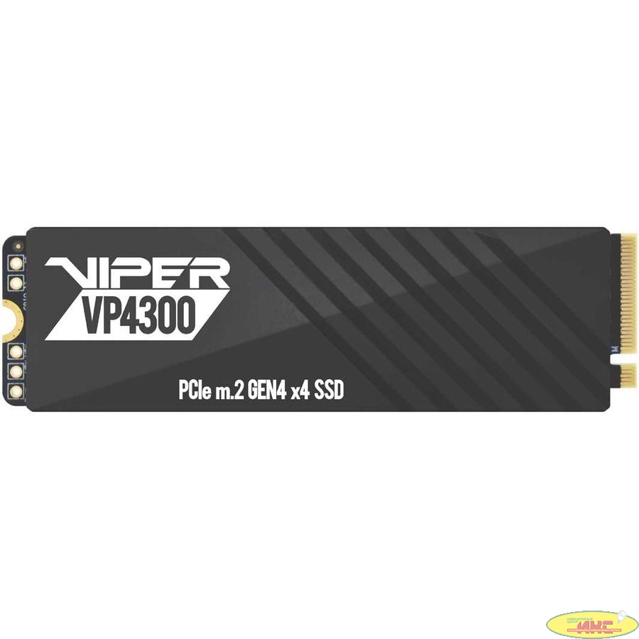 Накопитель SSD Patriot PCI-E 4.0 x4 1Tb VP4300-1TBM28H Viper VP4300 M.2 2280