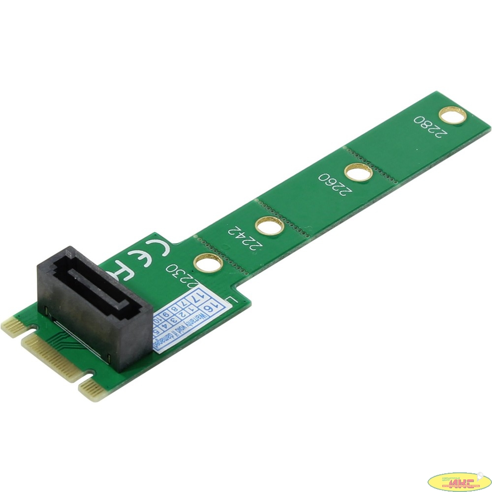ORIENT C292S, Переходник SSD NGFF(M.2) - SATA, для подключения SATA диска к разъему NGFF (30292)