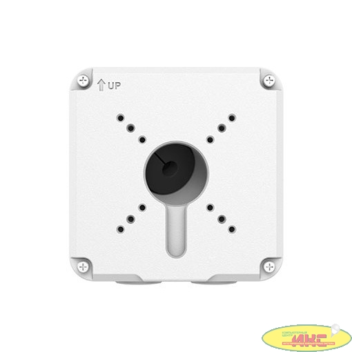 Uniview TR-JB07-D-IN Bullet Junction Box, Outdoor or indoor cable junction box for IPC23XX/222X?IPC74X and IPC252/26X series(Extra back outlet) Dimensions ?125mm*125mm*55mm