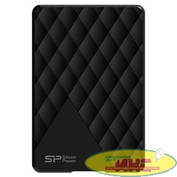 Silicon Power Portable HDD 2Tb Diamond D06 SP020TBPHDD06S3K {USB3.0, 2.5", black}