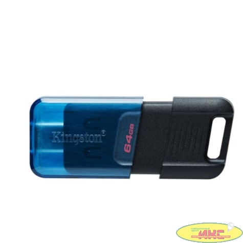 Kingston USB Drive 64GB DataTraveler 80M OTG USB Type-C