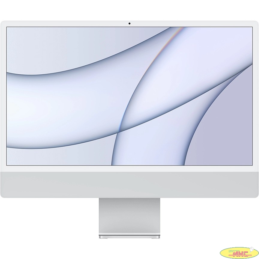 Apple iMac [MGPC3RU/A] 24-inch iMac with Retina 4.5K display: Apple M1 chip with 8-core CPU and 8-core GPU, 256GB - Silver