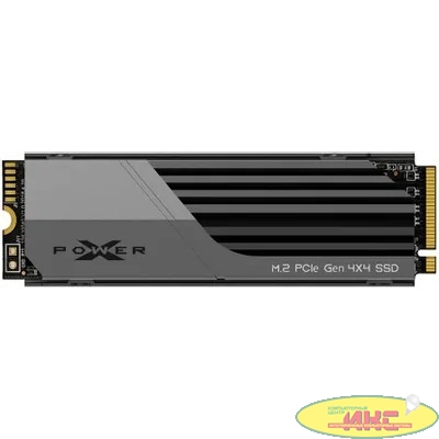 Накопитель SSD Silicon Power PCI-E 4.0 x4 2Tb SP02KGBP44XS7005 XS70 M.2 2280