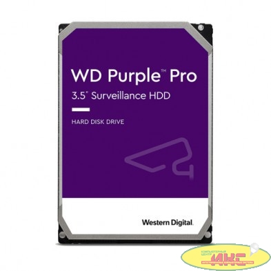 14TB WD Purple Pro (WD142PURP) {Serial ATA III, 7200- rpm, 512Mb, 3.5", All Frame AI}