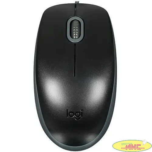 910-005502 Мышь Logitech M110 Silent Black [бесшумная, оптическая, 1000dpi, USB, 1.8м] 