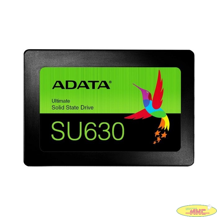 Твердотельный диск 1.92TB A-DATA Ultimate SU630, 2.5", SATA III, [R/W - 520/450 MB/s] 3D QLC