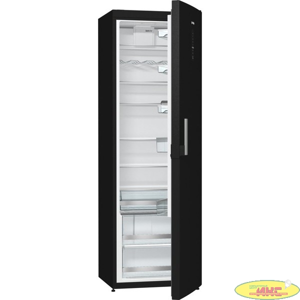 Холодильники с нижней морозильной камерой GORENJE/ 185x60x64, 370 л, капельная система разморозки, черный