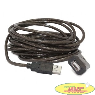 Cablexpert Кабель удлинитель USB 2.0 активный , AM/AF, 15м (UAE-01-15M)