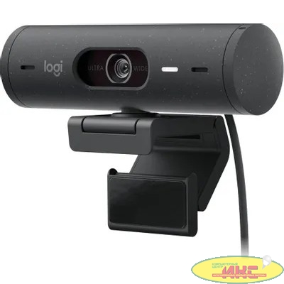 Веб-камера/ Logitech BRIO 500 HD Webcam - GRAPHITE - USB