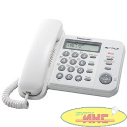 Panasonic KX-TS2356RUW (белый) {АОН,Caller ID,ЖКД,блокировка набора,выключение микрофона}