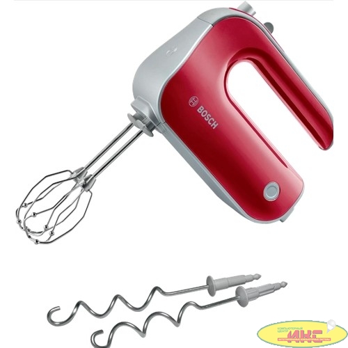 Миксер ручной Bosch MFQ40303 500Вт красный