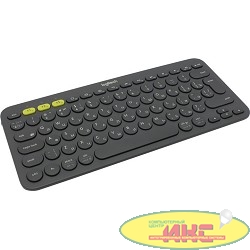920-007584 Logitech Keyboard K380 Dark Grey Wireless Bluetooth RTL, Multi-Device